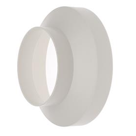 6" - 5" plastic Reducer 150mm to 125mm