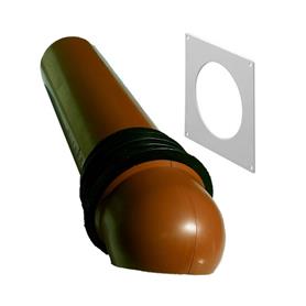 High Rise Vent Kit Brown 100mm