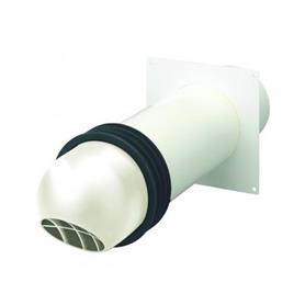 High Rise Vent Kit White 100mm