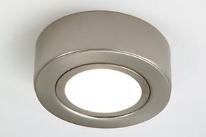 Low Voltage Cabinet Light - Satin Chrome