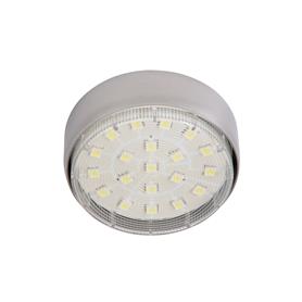 Round Surface GX53 - Base & 3.5Watt LED Cool White Lamp