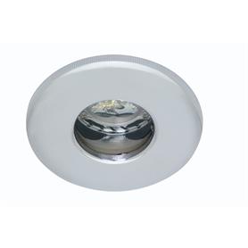 Fixed IP65 Cast Fire Rated Downlight - Chrome