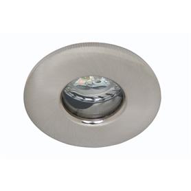 Fixed IP65 Cast Fire Rated Downlight - Satin Nickel