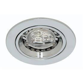 Chrome Downlight GU10 Twist & Lock