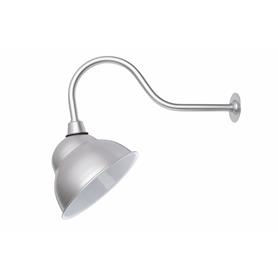 Swan Neck Sign Light / Pub Light - Silver