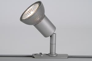 Silver GU10 Spot Track Light - Mesh