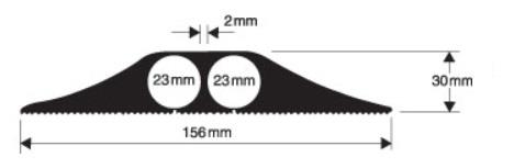 FRS Type FF Cable Protector - 4.5m