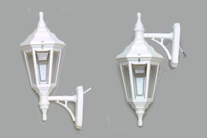 Wall Lantern - White