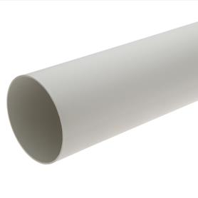 6" / 150mm Round Solid Pipe 1M